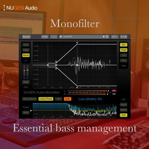 Nugen Audio Monofilter - Bass Management (Full Version)